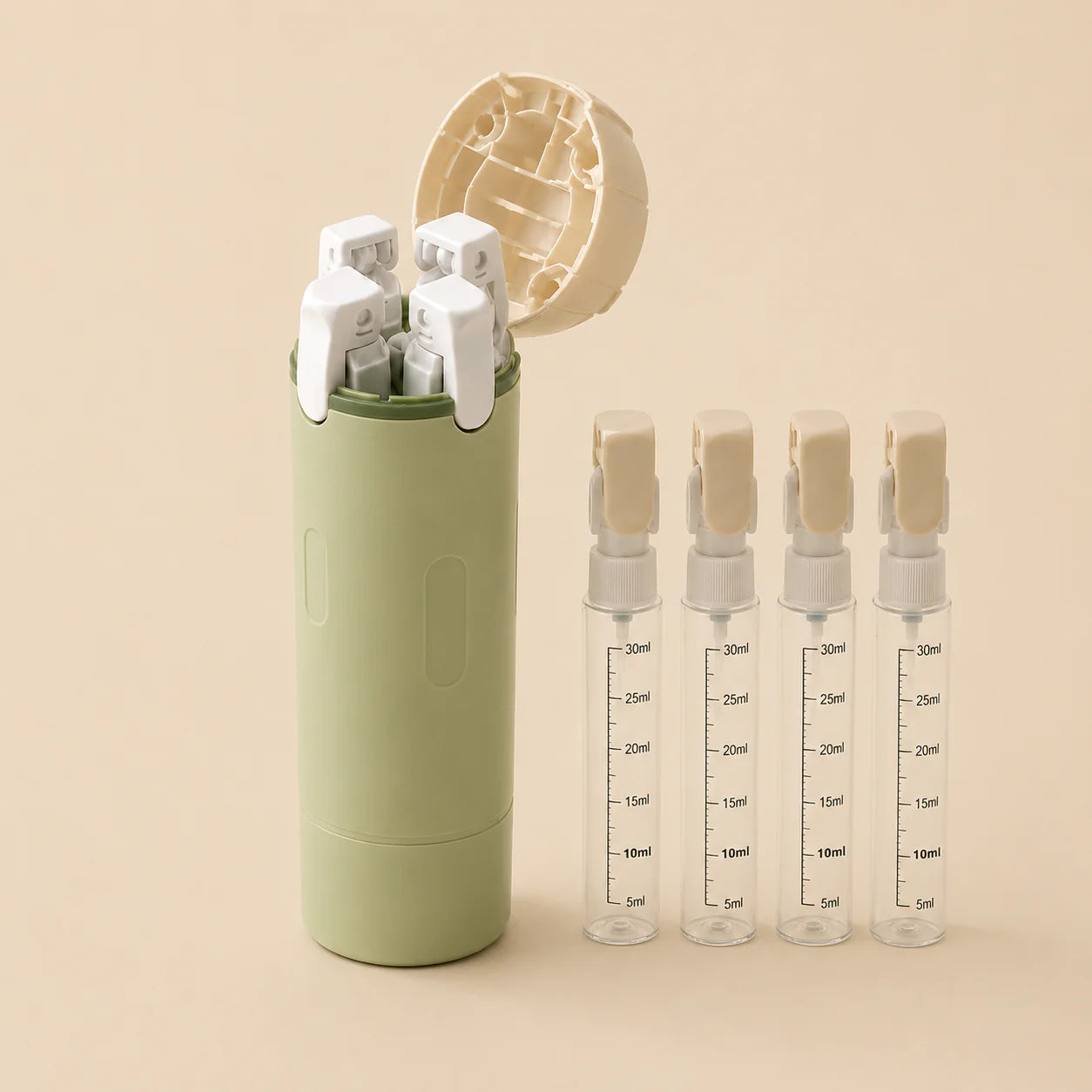 TravelDose™ – Il Kit da Viaggio Intelligente 4 in 1